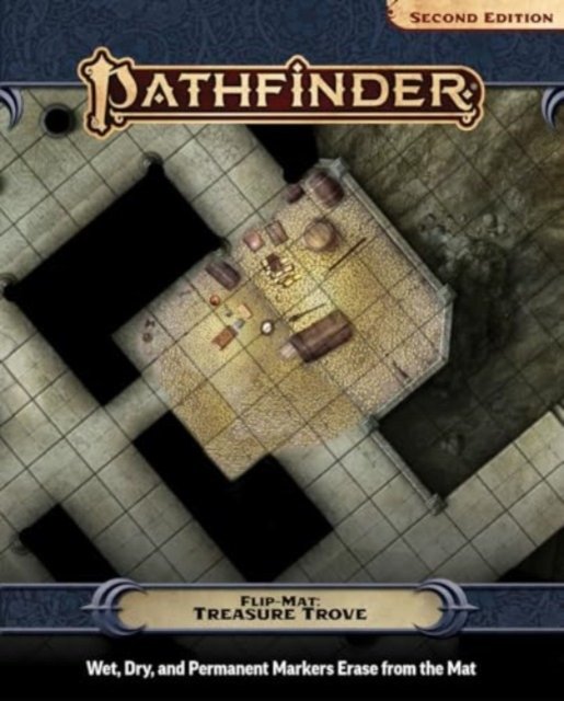 Pathfinder Flip-Mat: Treasure Trove - Jason Engle - Böcker - Paizo Publishing, LLC - 9781640785885 - 4 juni 2024