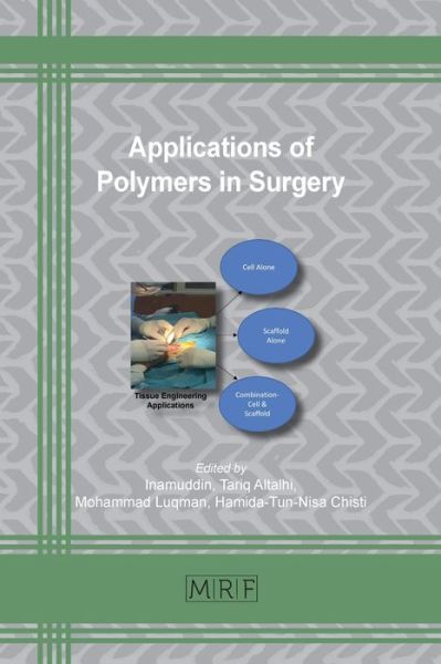 Cover for Inamuddin · Applications of Polymers in Surgery (Paperback Book) (2022)