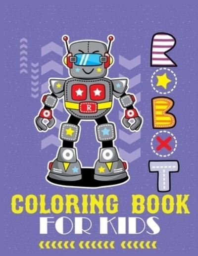 Cover for Second Language Journal · Robot coloring book For Kids (Taschenbuch) (2019)