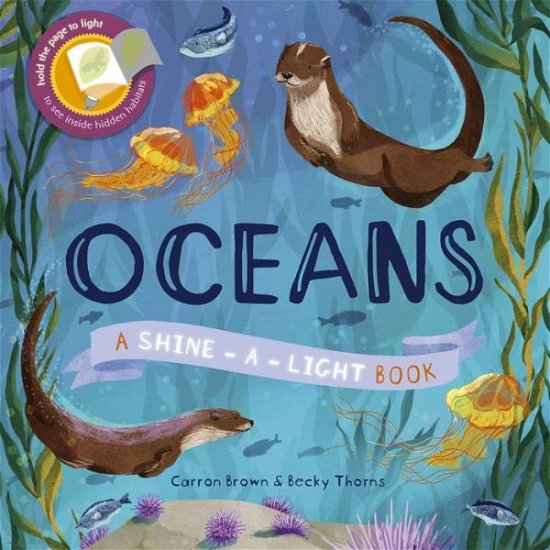 Cover for Carron Brown · Shine-A-Light Oceans (Buch) (2021)