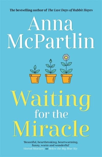 Cover for Anna McPartlin · Waiting for the Miracle: Warm your heart with this uplifting novel from the bestselling author of THE LAST DAYS OF RABBIT HAYES (Hardcover Book) (2021)