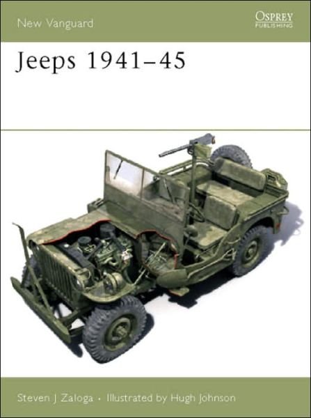 Cover for Zaloga, Steven J. (Author) · Jeeps 1941-45 - New Vanguard (Pocketbok) (2005)
