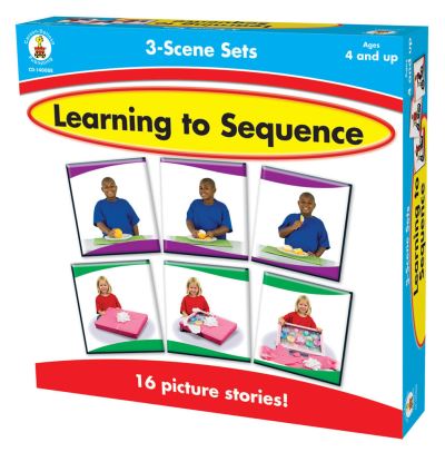 Cover for Carson-Dellosa Publishing · Learning to Sequence 3-Scene (GAME) (2011)