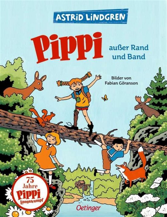 Cover for Lindgren · Pippi außer Rand und Band (Bok)