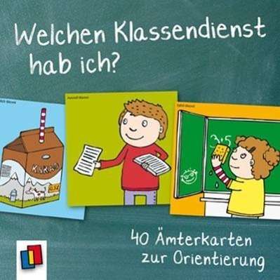 Cover for Redaktionsteam Verlag An Der Ruhr · Welchen Klassendienst hab ich?,40 Ktn. (Book)