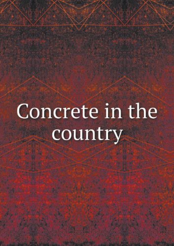 Concrete in the Country - Philadelphia - Książki - Book on Demand Ltd. - 9785518433885 - 22 lipca 2013