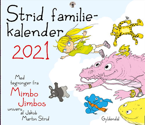 Cover for Jakob Martin Strid · Strid familiekalender 2021 (Calendar) [1e uitgave] (2020)