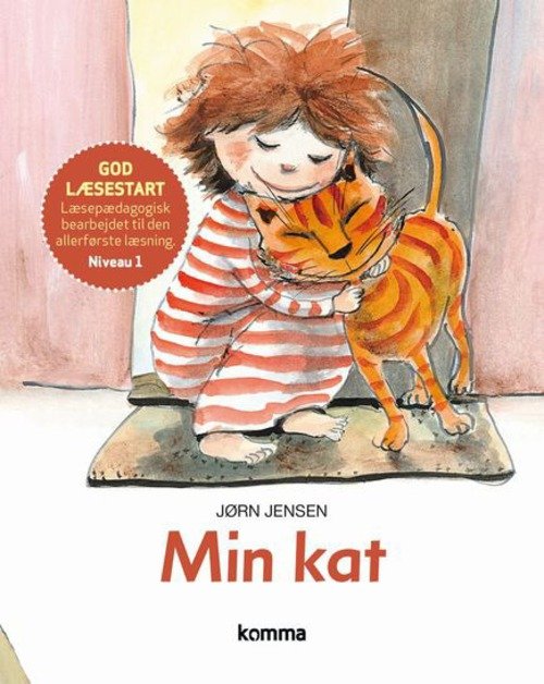 Kommas læsestart: Min kat - Niveau 1 - Jørn Jensen - Bøker - Komma - 9788711349885 - 23. mai 2014