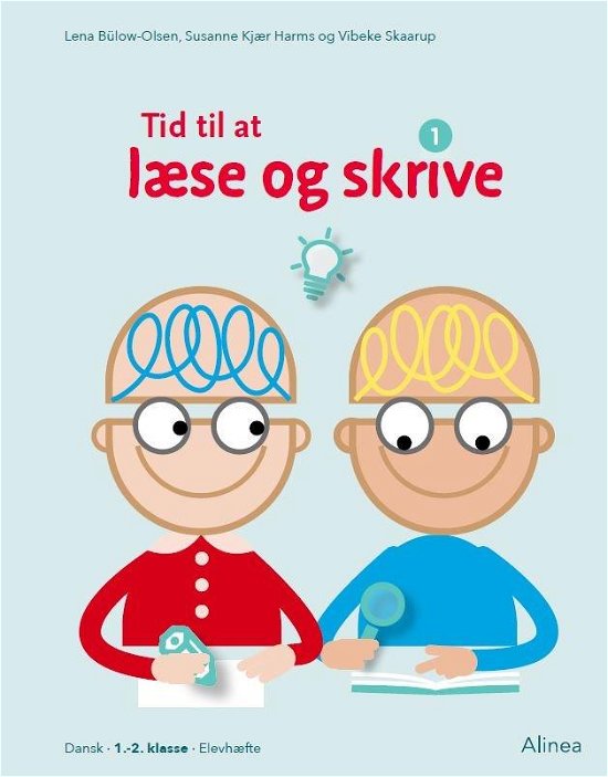Cover for Vibeke Skaarup; Susanne Kjær Harms; Lena Bülow-Olsen · Tid til at skrive: Tid til at læse og skrive 1, elevhæfte (Heftet bok) [1. utgave] (2019)