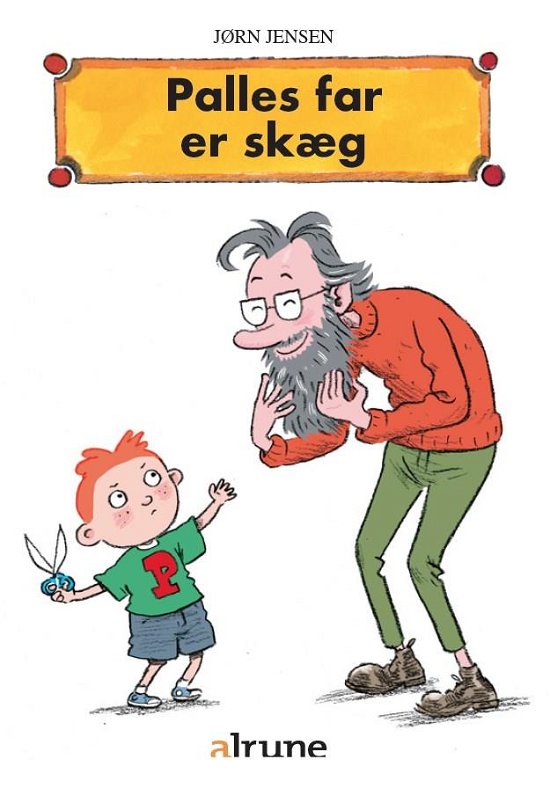 Cover for Jørn Jensen · Palles far er skæg (Sewn Spine Book) [1º edição] (2019)