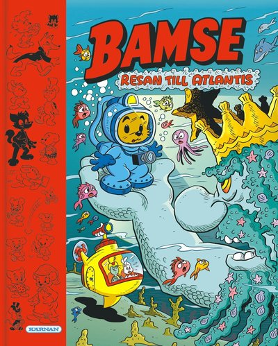 Cover for Jimmy Wallin · Bamse Resan till Atlantis (Hardcover Book) (2025)