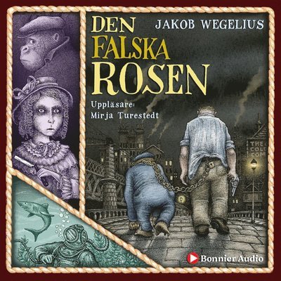 Cover for Jakob Wegelius · Den falska rosen (Lydbog (MP3)) (2020)