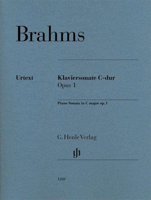 Cover for Brahms · Klaviersonate C-dur op. 1 (Bog)