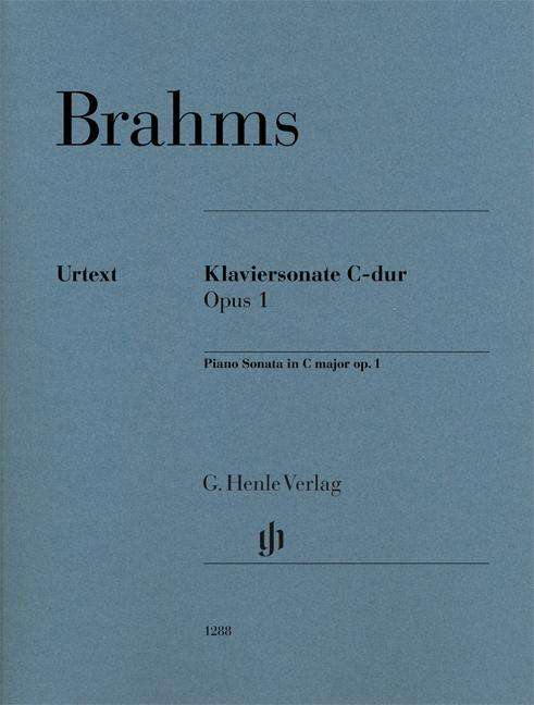 Cover for Brahms · Klaviersonate C-dur op. 1 (Book)