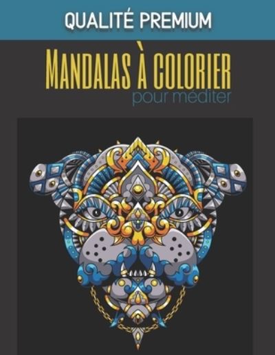 Cover for Paper Color Edition · Mandalas a colorier pour mediter - Qualite premium (Paperback Book) (2020)