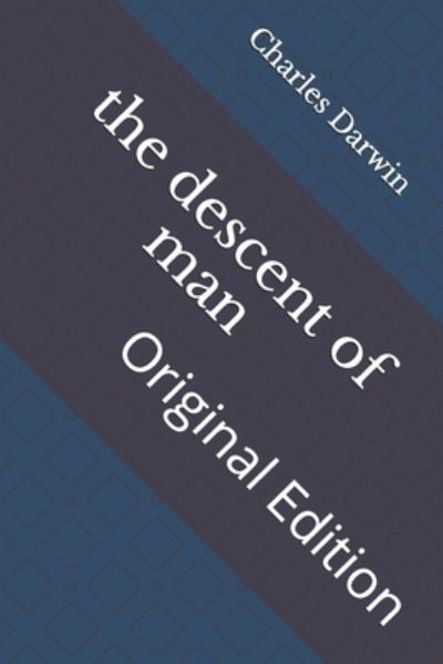 Cover for Charles Darwin · The descent of man (Paperback Book) (2021)