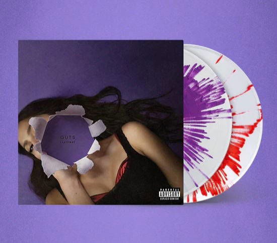 Cover for Olivia Rodrigo · GUTS (Spilled) (LP) [Limited Deluxe Splatter Vinyl edition] [Dented Corner] [Gatefold] (2024)