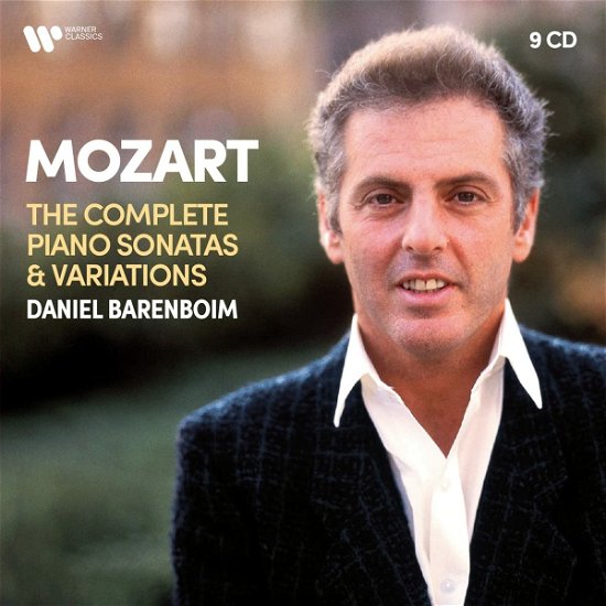 Cover for Daniel Barenboim · Mozart: the Complete Piano Sonatas &amp; Variations (CD) (2022)