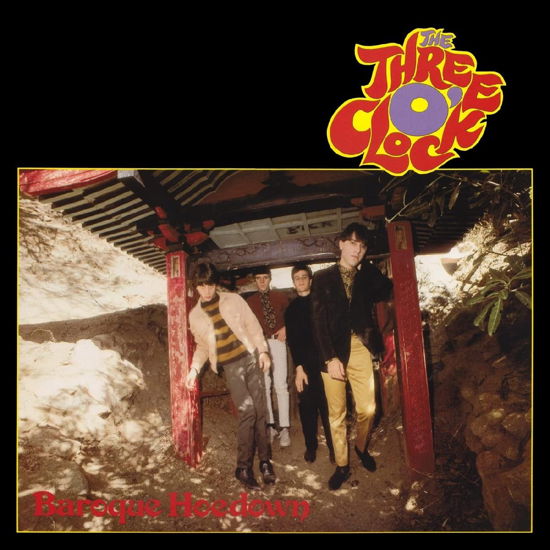 Cover for Three Oclock · Baroque Hoedown (Expanded Edition) (Translucent Red Vinyl) (LP) [Expanded edition] (2023)