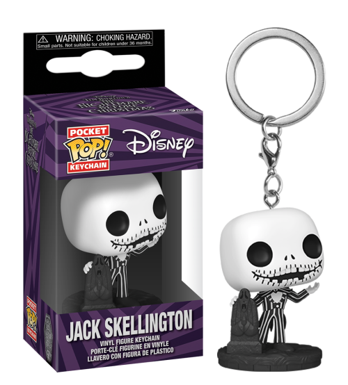 Cover for Funko Pop! Keychain: · Pocket POP! Keychain Disney: The Nightmare Before Christmas - Jack Skellington (MERCH) (2023)
