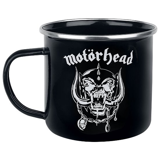 Cover for Motörhead · Motörhead Emaille Becher Warpig (Toys) [Black edition] (2023)
