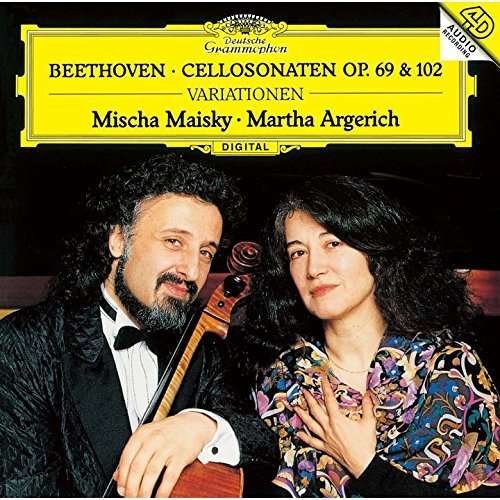 Cover for Martha Argerich · Beethoven: Sonatas for Cello (CD) (2015)