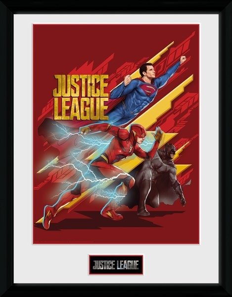 Cover for Dc Comics: Justice League Movie · Dc Comics: Justice League Movie - Trio (Stampa In Cornice 30x40) (MERCH)
