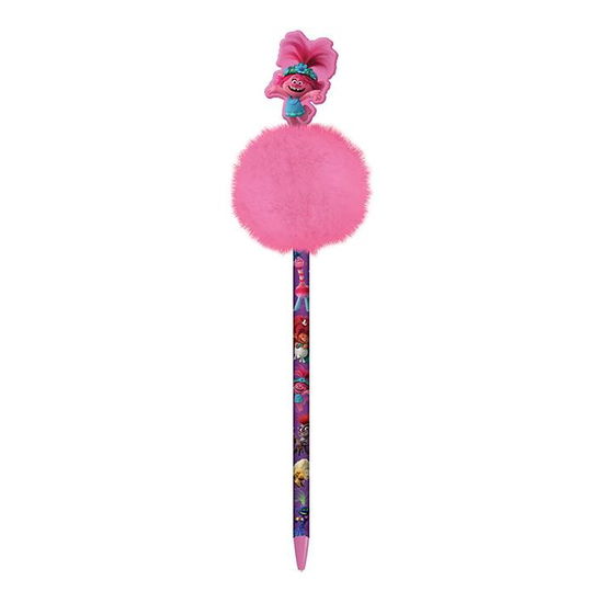 Trolls: Pyramid - World Tour - Rhythm & Rainbows Novelty Pom Pom Pen - Trolls World Tour - Gadżety -  - 5051265730886 - 