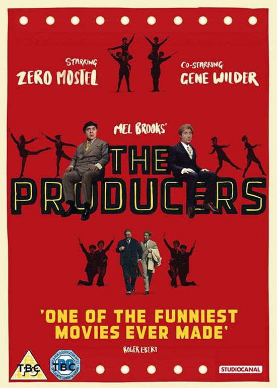 The Producers - The Producers 50th Anniv Edition - Film - Studio Canal (Optimum) - 5055201839886 - 10. september 2018