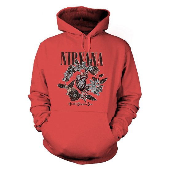 Cover for Nirvana · Heart Shaped Box (Klær) [size S] [Red edition] (2021)