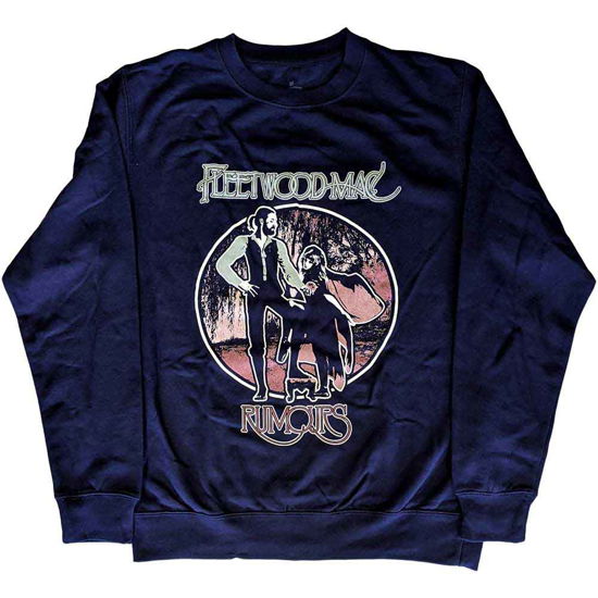Cover for Fleetwood Mac · Fleetwood Mac Unisex Sweatshirt: Rumours Vintage (Kläder) [size S]