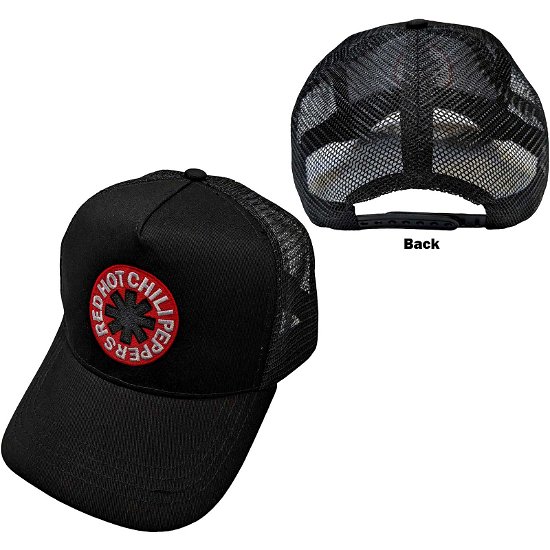 Red Hot Chili Peppers Unisex Mesh Back Cap: Inverse Asterisk - Red Hot Chili Peppers - Produtos -  - 5056561068886 - 