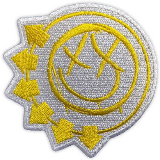 Cover for Blink-182 · Blink-182 Woven Patch: Yellow Six-Arrow Smile (Standard) (Patch)