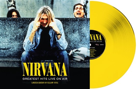Cover for Nirvana · Greatest Hits: Live On Air (Yellow Vinyl) [Import] (LP) (2023)