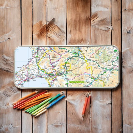 Cover for OS Map Metal Pencil Tin - Snowdonia National Park (MERCH) (2025)