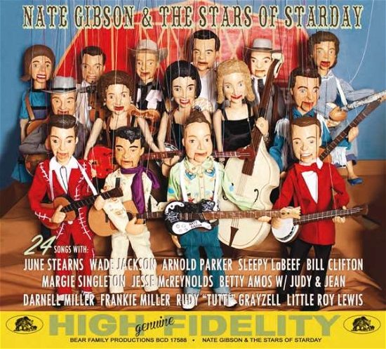Nate Gibson & The Stars Of Starday - Various Artists - Musiikki - BEAR FAMILY - 5397102175886 - perjantai 8. maaliskuuta 2019