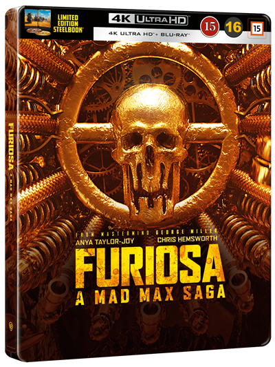 Furiosa: A Mad Max Saga (Skull Steelbook) -  - Elokuva - Warner Bros - 7333018030886 - torstai 22. elokuuta 2024