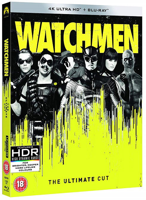 Cover for Watchmen Ultimate Cut (4K UHD + Blu-ray) (2019)