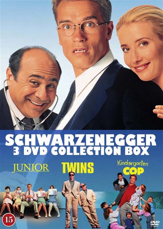Cover for Schwarzenegger - Movie Collection Box (3-dvd) (DVD) (2021)
