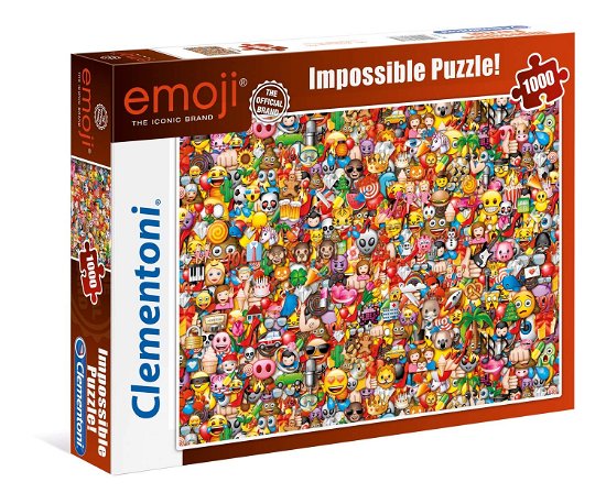 Puslespil Impossible - Emoji, 1000 brikker - Clementoni - Juego de mesa - Clementoni - 8005125393886 - 15 de octubre de 2023