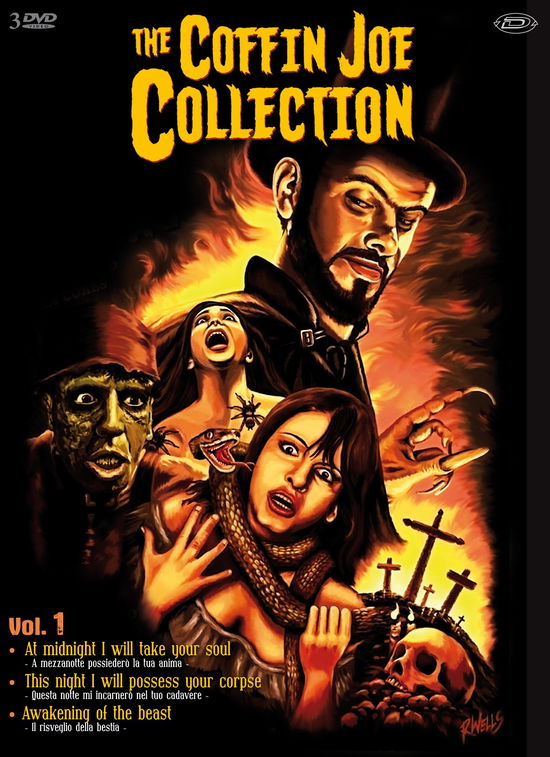 Cover for Coffin Joe Collection Box (9 D (DVD) (2018)