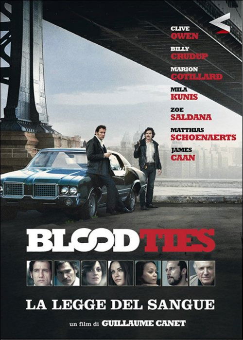 Cover for Blood Ties · La Legge Del Sangue (DVD) (2015)