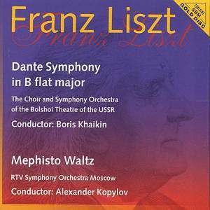Liszt: Dante Sym / Mephisto Waltz - Liszt / Khaikin / Bolshoi Theatre Sym Orch - Música - AUDIOPHILE CLASSICS - 8712177041886 - 3 de maio de 2013