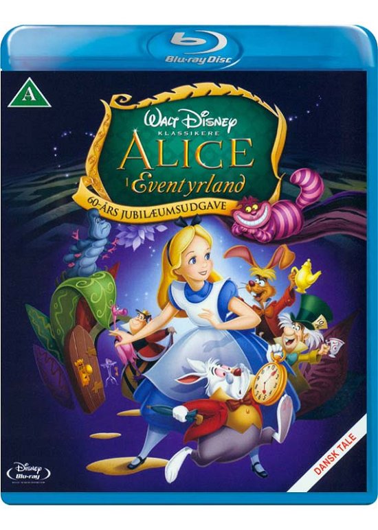 Cover for Disney · Alice I Eventyrland (Blu-ray) (2014)