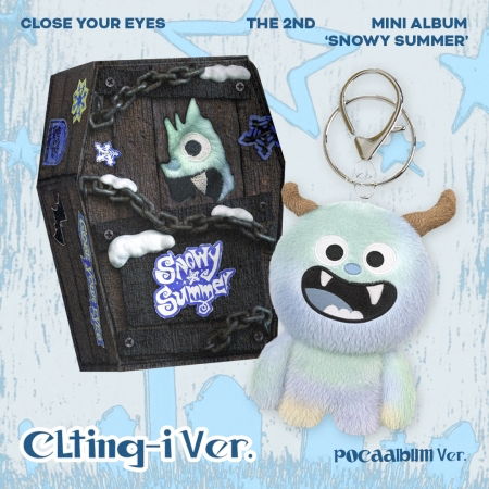 Cover for CLOSE YOUR EYES · Snowy Summer (Digital Code + Merch) [&quot;CLTING-I&quot; Poca edition] (2025)