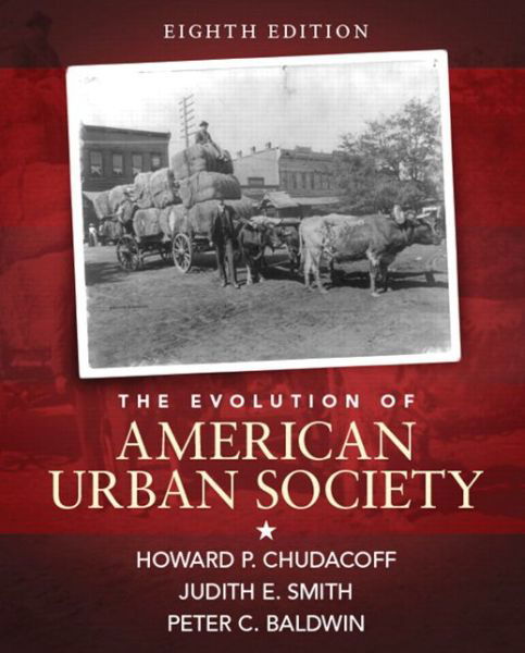 Cover for Howard P. Chudacoff · The Evolution of American Urban Society (Pocketbok) (2014)