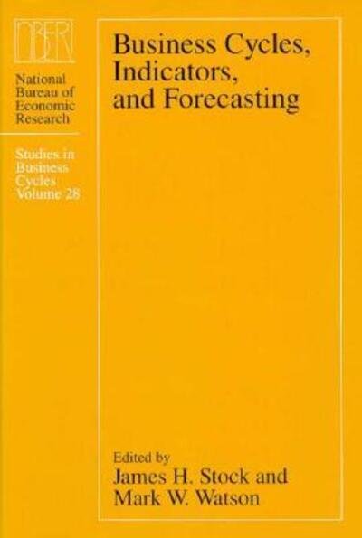 Cover for James H. Stock · Business Cycles, Indicators, and Forecasting - (NBER) National Bureau of Economic Research Business Cycles (Innbunden bok) [2nd edition] (1993)