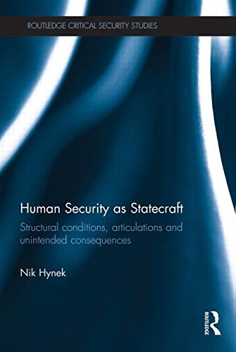 Cover for Nik Hynek · Human Security as Statecraft: Structural Conditions, Articulations and Unintended Consequences - Routledge Critical Security Studies (Paperback Book) (2013)