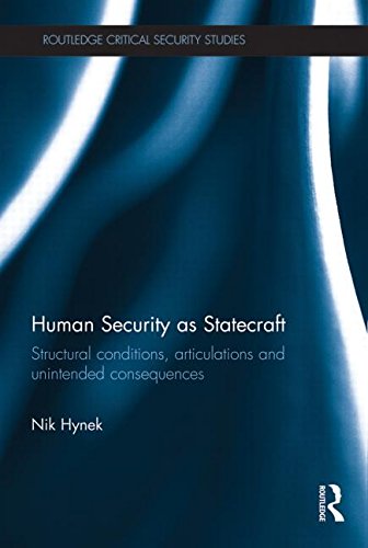 Cover for Nik Hynek · Human Security as Statecraft: Structural Conditions, Articulations and Unintended Consequences - Routledge Critical Security Studies (Taschenbuch) (2013)