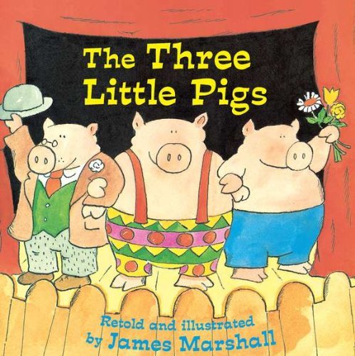 The Three Little Pigs (Reading Railroad) - James Marshall - Boeken - Grosset & Dunlap - 9780448422886 - 23 oktober 2000